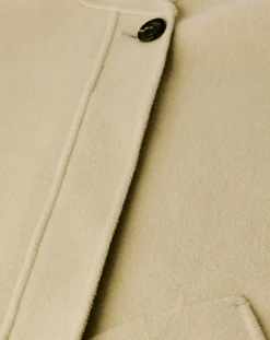 Adeline Wool Sleeveless Jacket