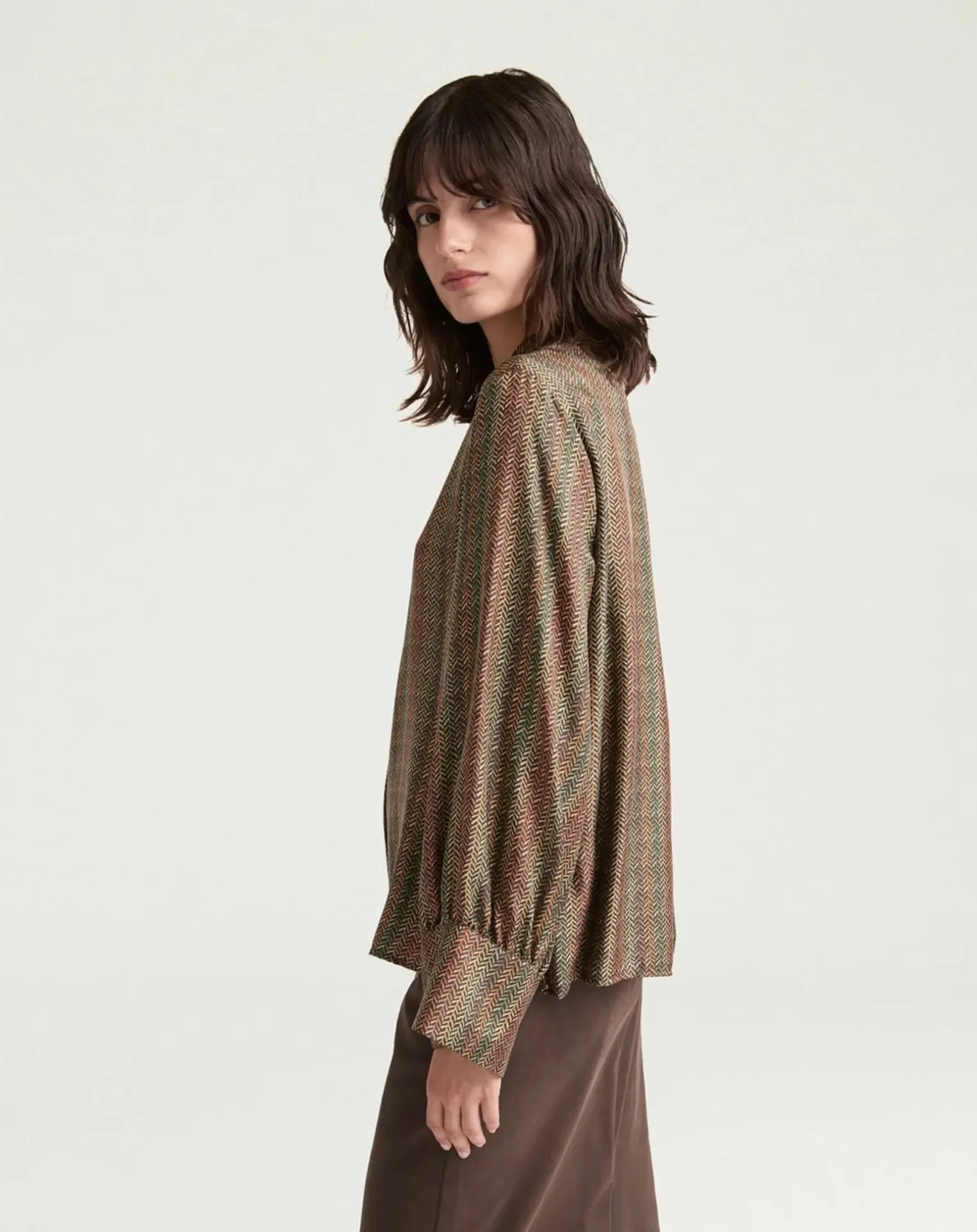 Arles Printed Silk Shirt