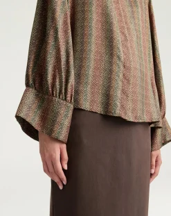 Arles Printed Silk Shirt