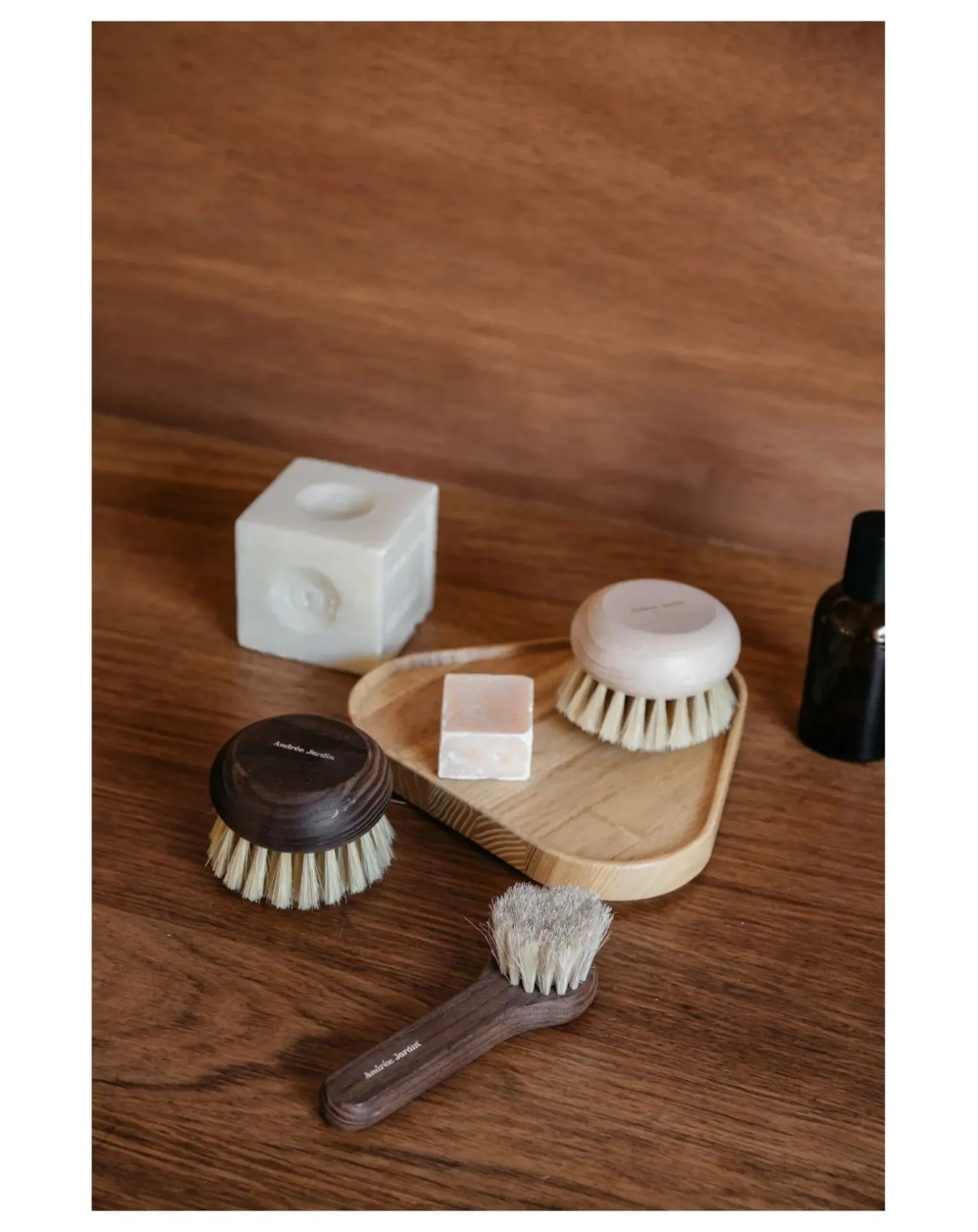 Ash Wood Face Cleansing Brush