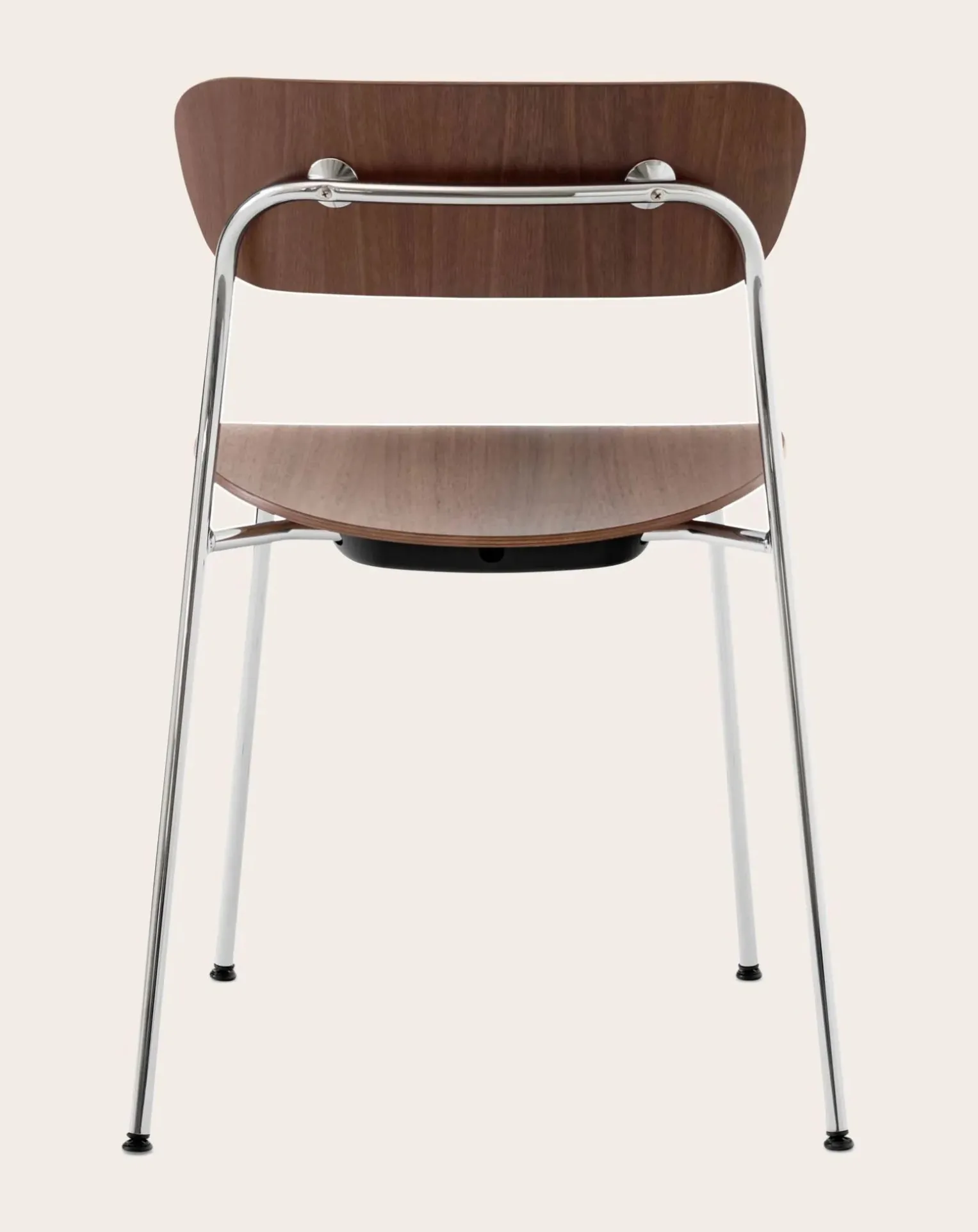 AV1 Pavilion Chairs, Chrome Frame - Set of 2