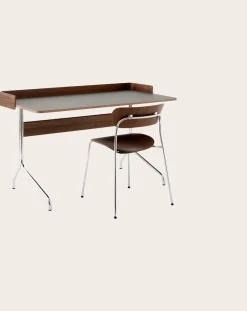 AV1 Pavilion Chairs, Chrome Frame - Set of 2