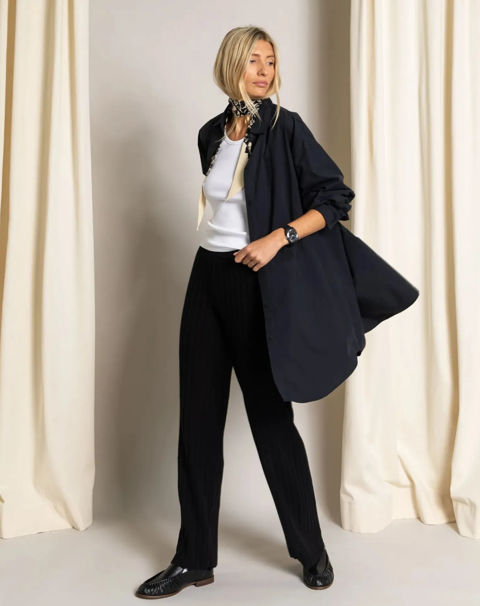 Ayla Organic Cotton Rib Tank Top