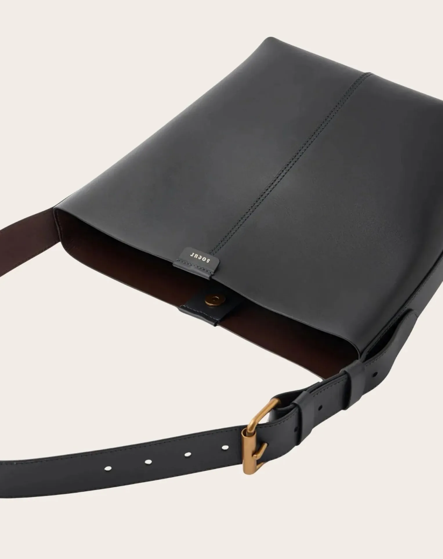 Bag Saudade Mini Cuir Bicolore