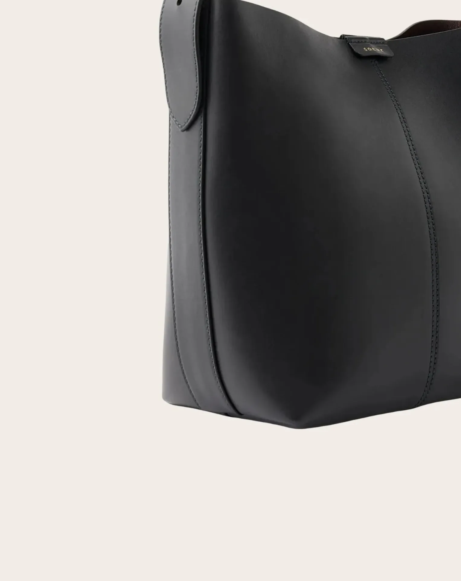 Bag Saudade Mini Cuir Bicolore