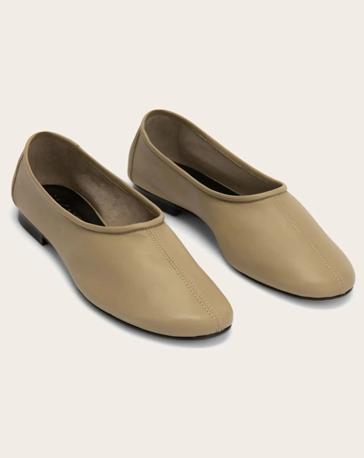 Ballerinas Prudence Textured Leather