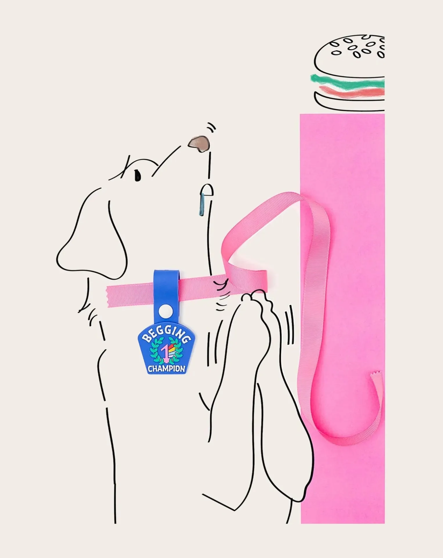 Begging Champion medal