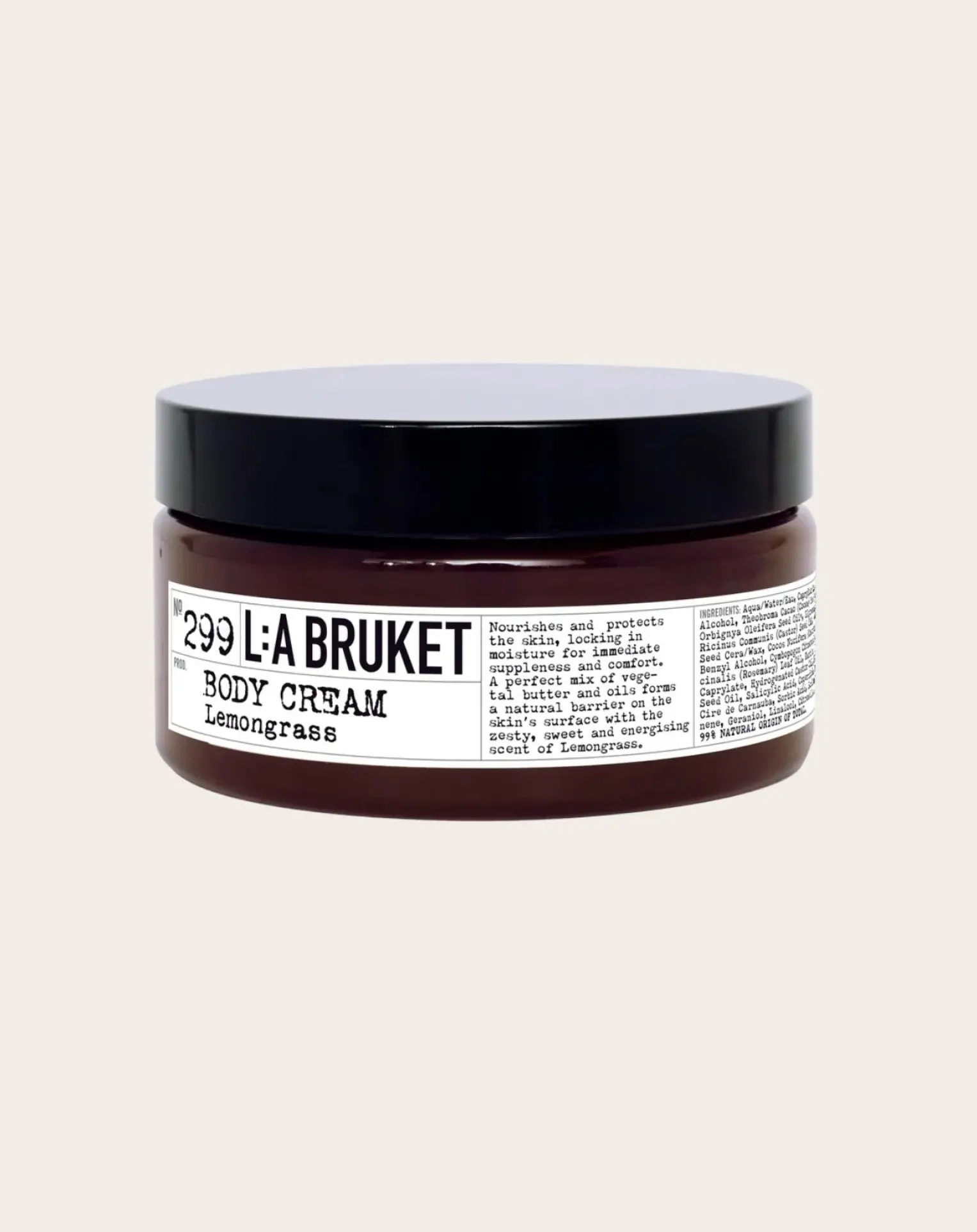 Bergamot and Patchouli Body Cream 199 - 200ml