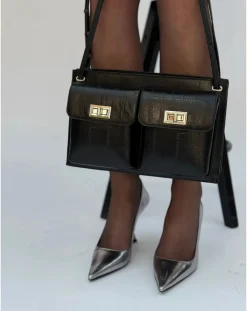 Billy Textured Leather Bag