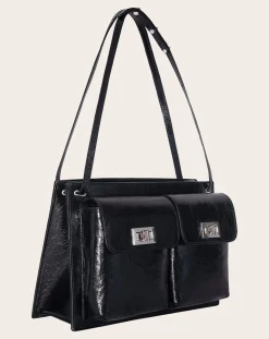 Billy Textured Leather Bag