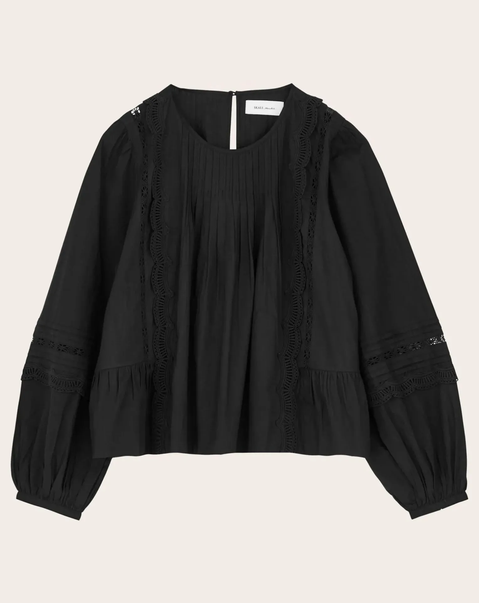 Blouse Leaf Buttoned Organic Cotton