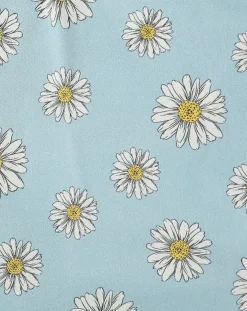 Blue Flowers Organic Cotton boxer shorts