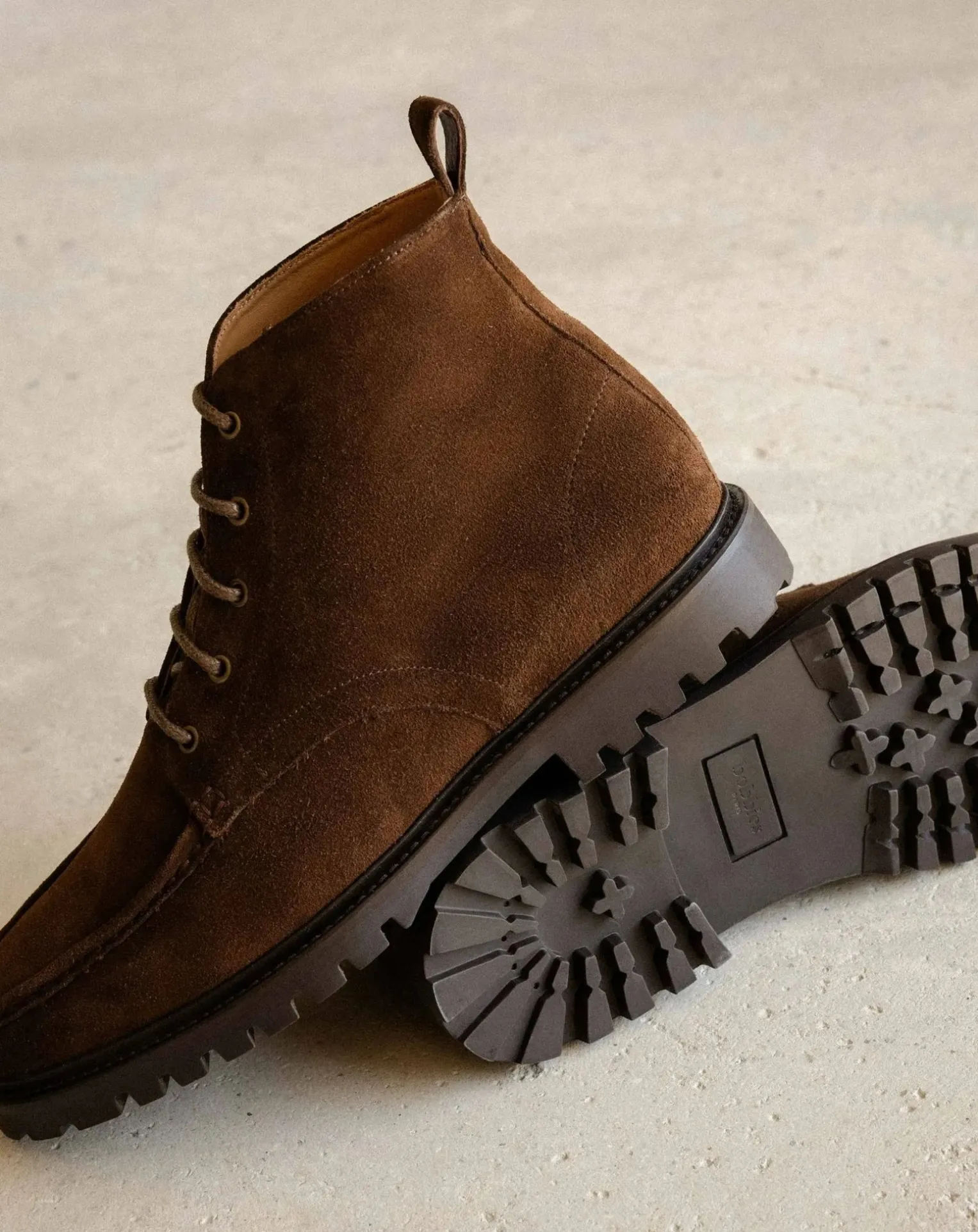 Boots Lace-up Suede