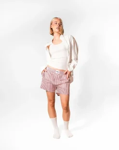 Boyfriend Striped Organic Cotton Boxers