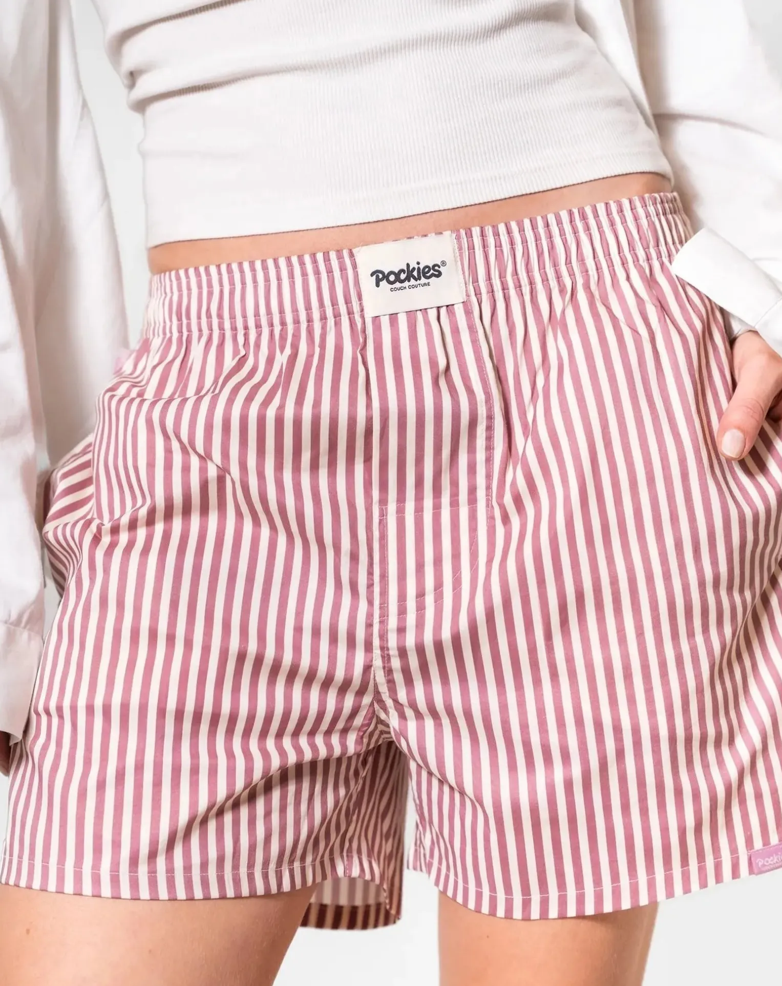 Boyfriend Striped Organic Cotton Boxers