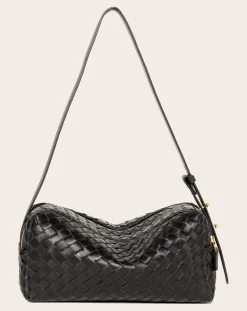 Braided Leather Pencil Bag