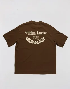 Caesar brown T-shirt in organic cotton