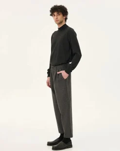 Cambridge Slate Wool Trousers