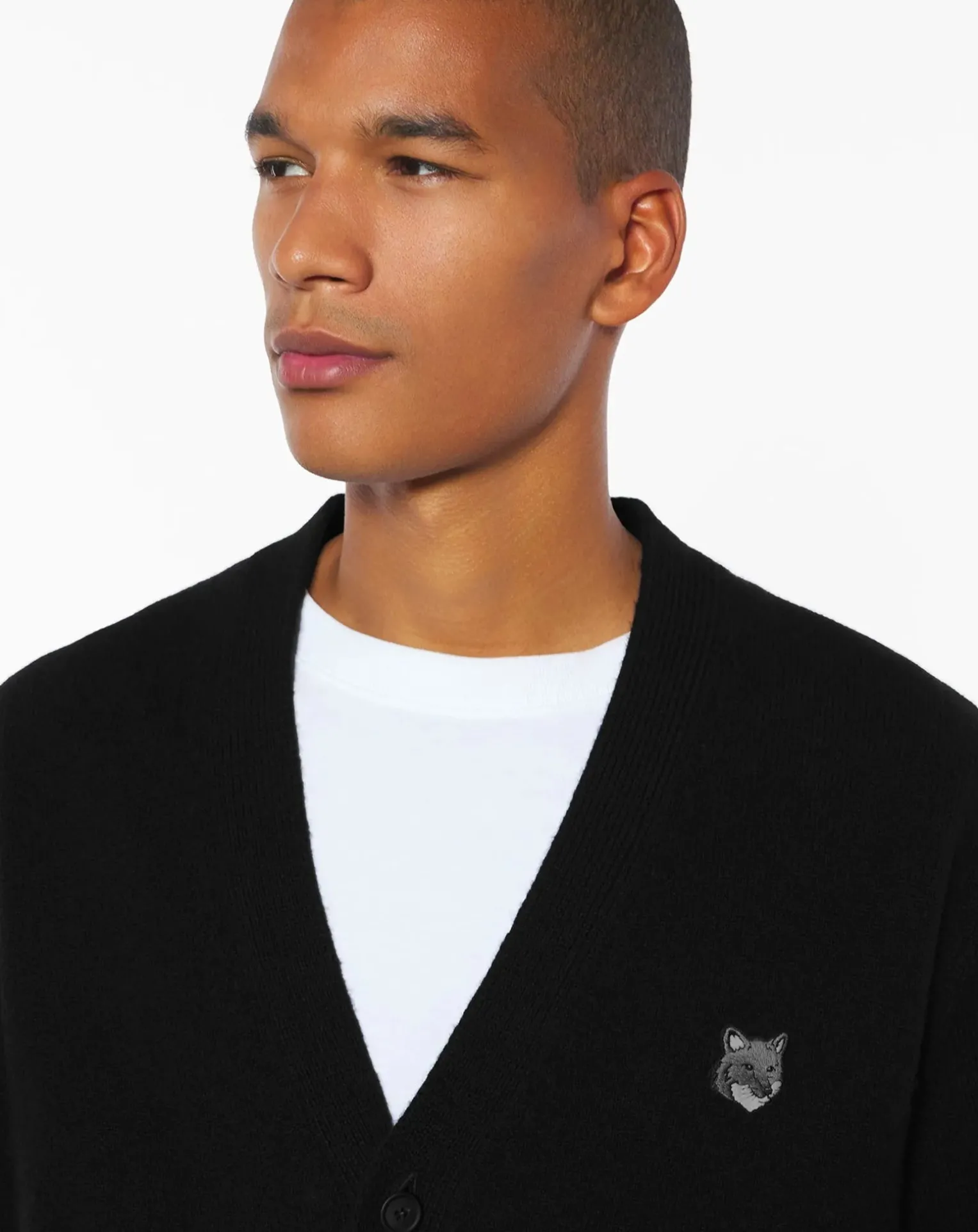 Cardigan Tête De Renard Confort Laine