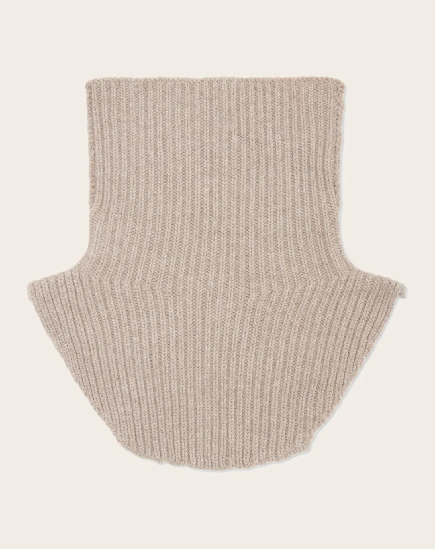 Cashmere collar