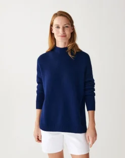 Cashmere High Neck Sweater