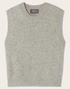 Cashmere Sleeveless Round Neck Sweater