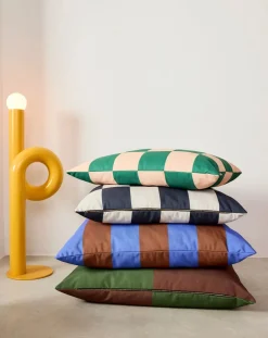 Checkered dog mattress