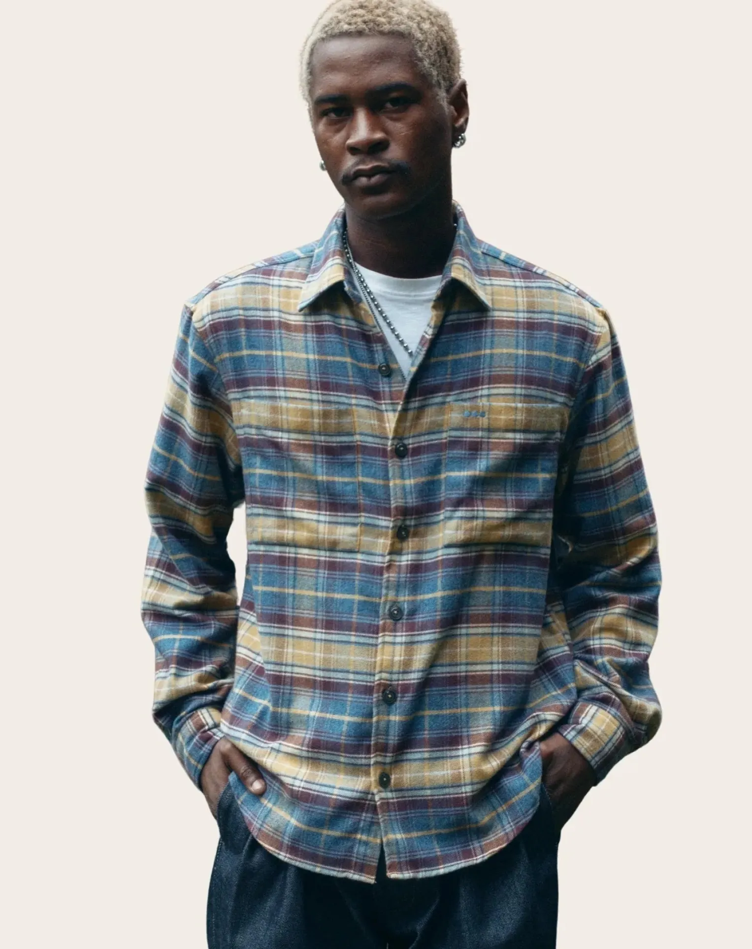 Checkered Shirt Casual Shirt Cotton