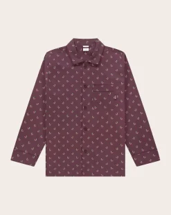 Cherry Organic Cotton Pyjama Shirt