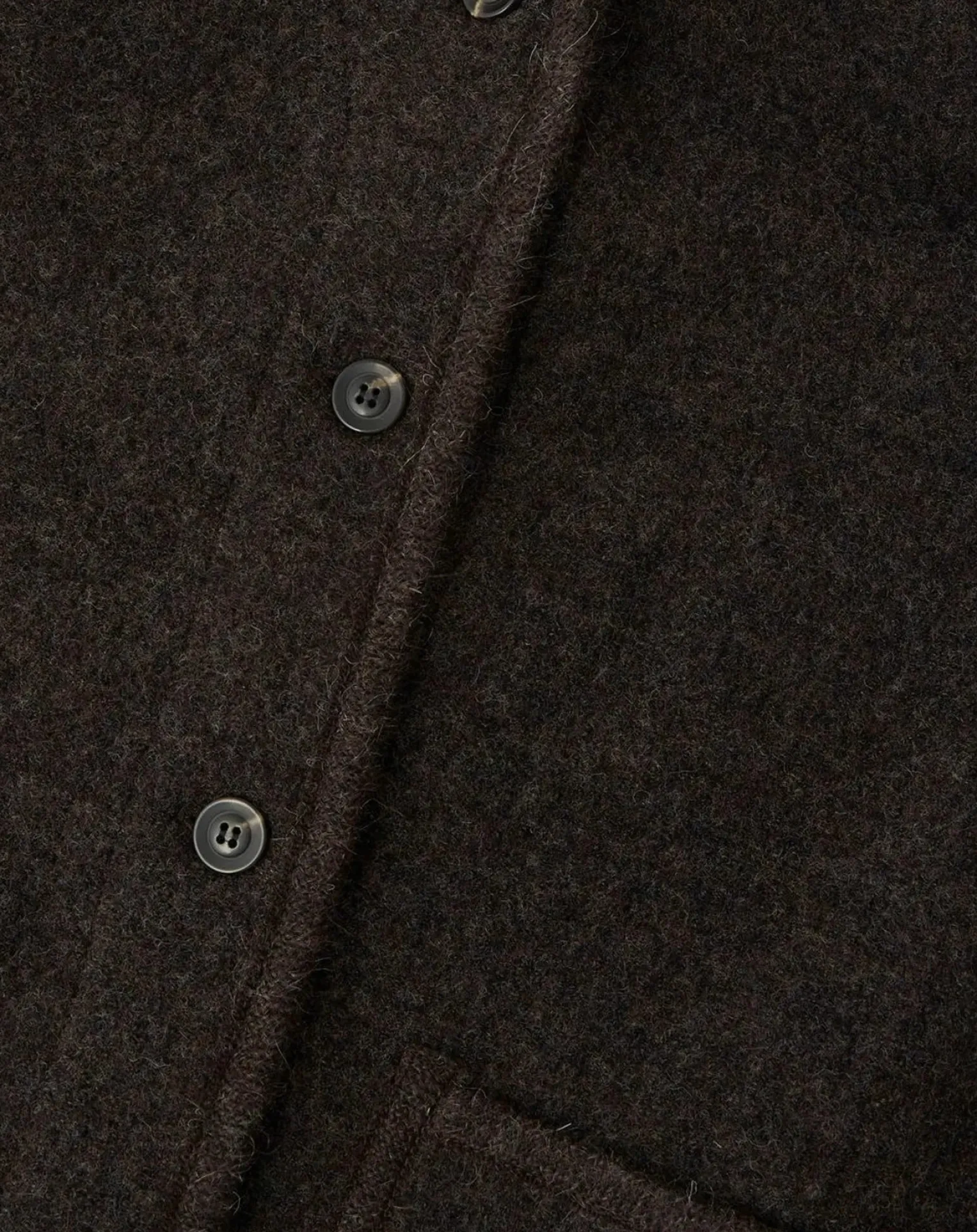 Chicago Virgin Wool Sleeveless Jacket