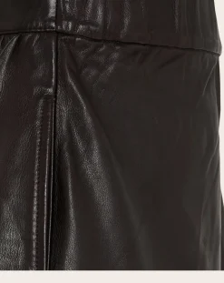 Claude Leather skirt
