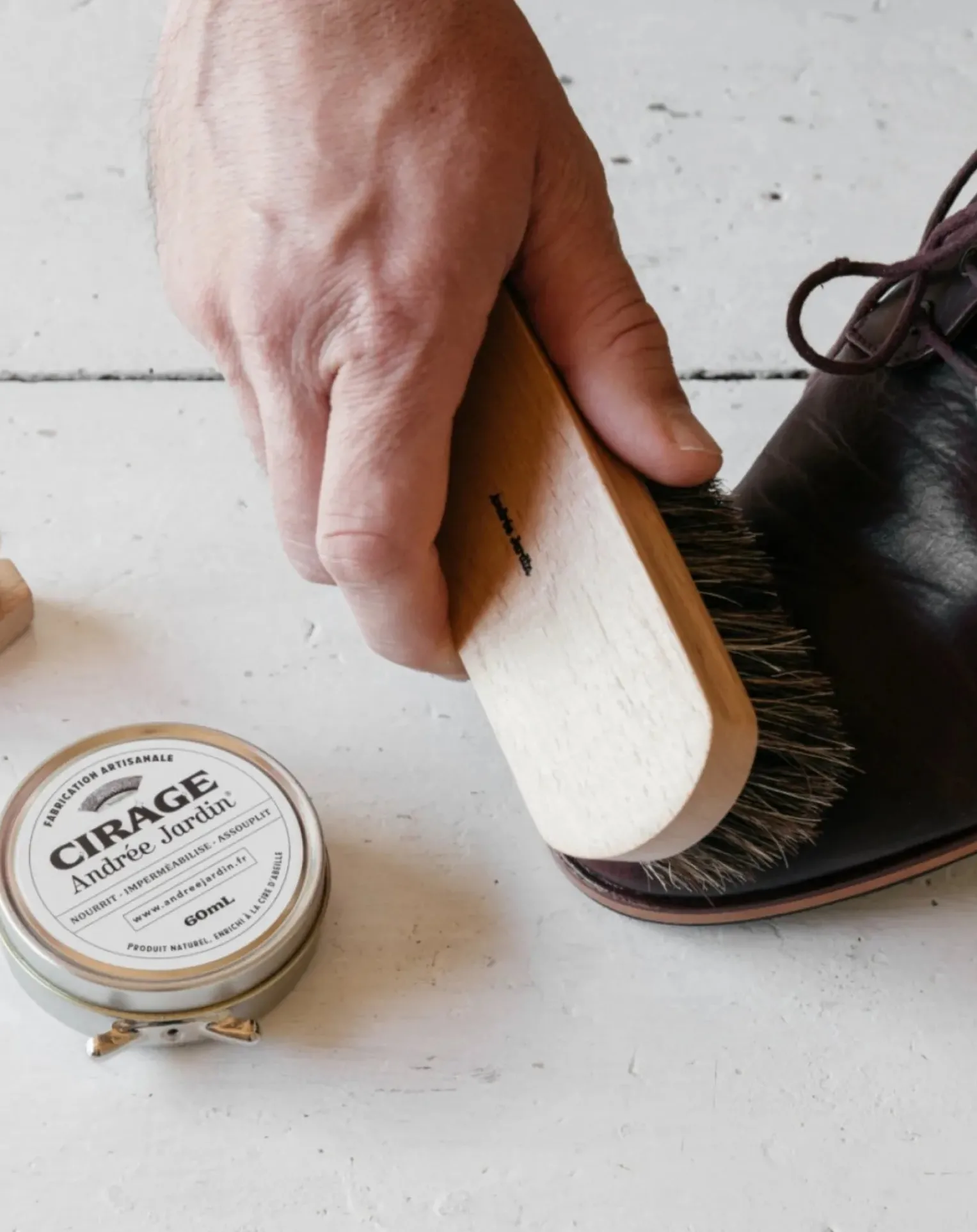 Coffret cirage à chaussures