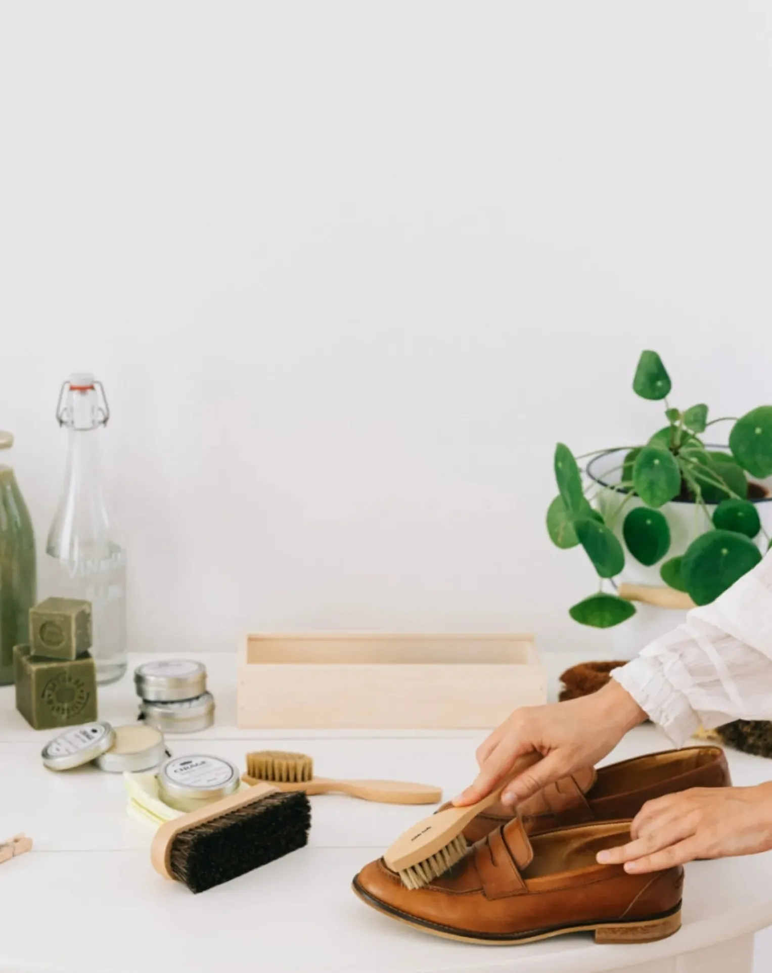 Coffret cirage à chaussures