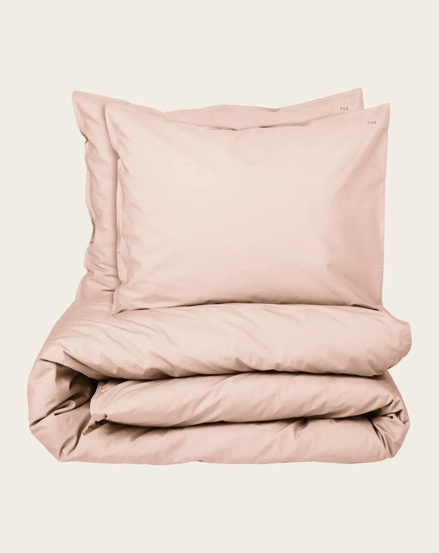 Comforter cover in organic percale