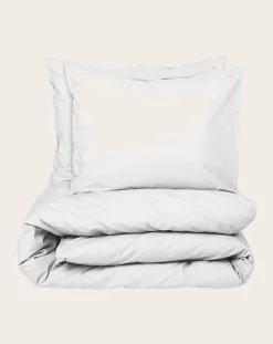 Comforter cover in organic percale