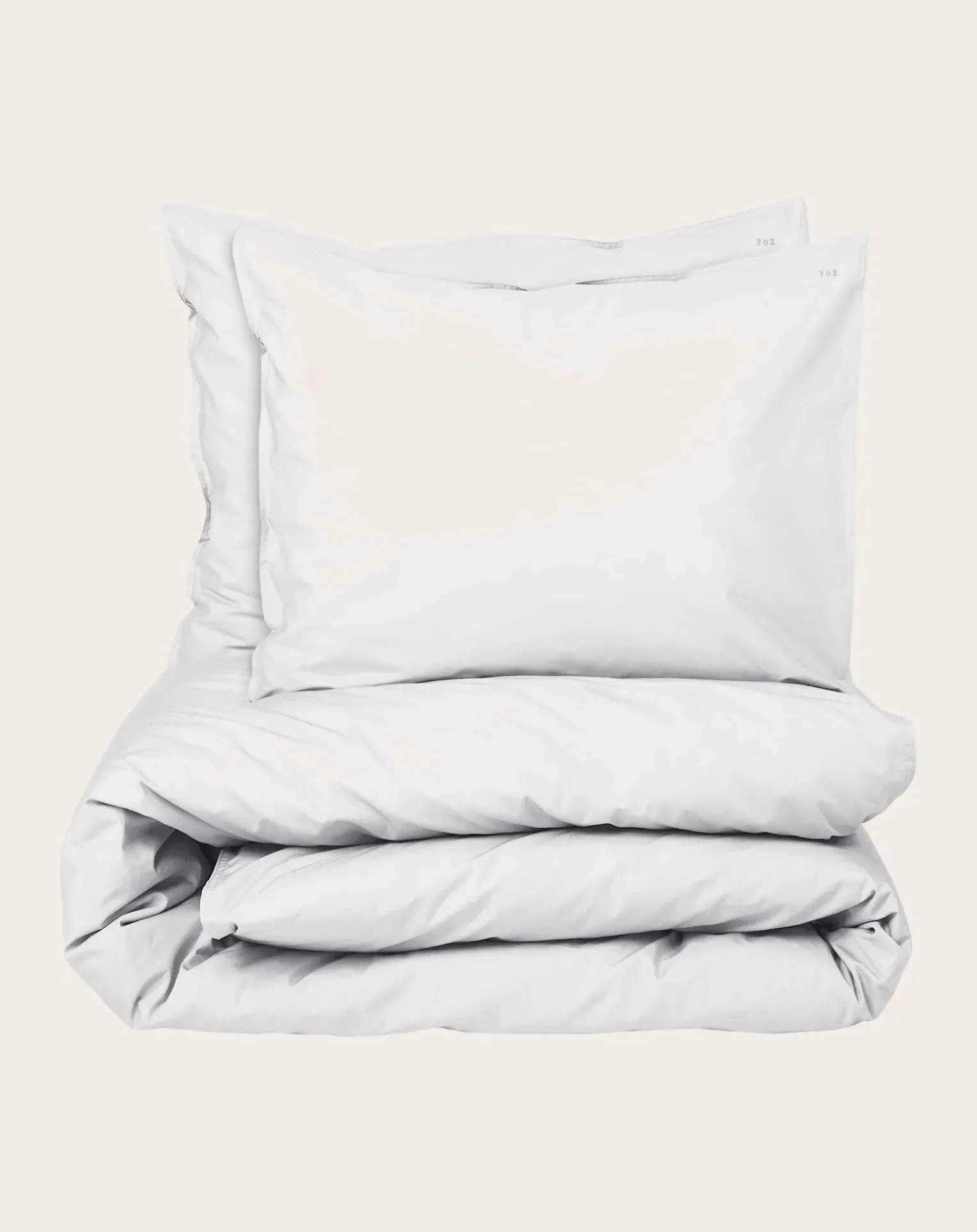 Comforter cover in organic percale