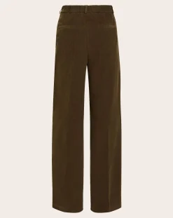 Corduroy Elastic Pants