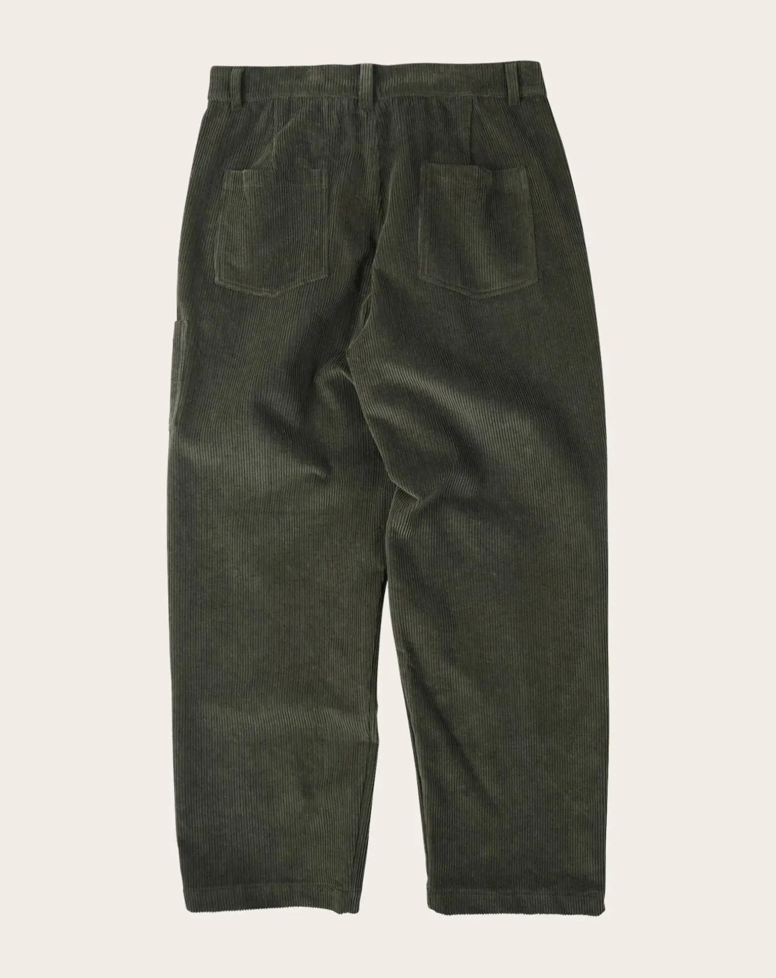 Corduroy Wide One Tuck Cotton Pants