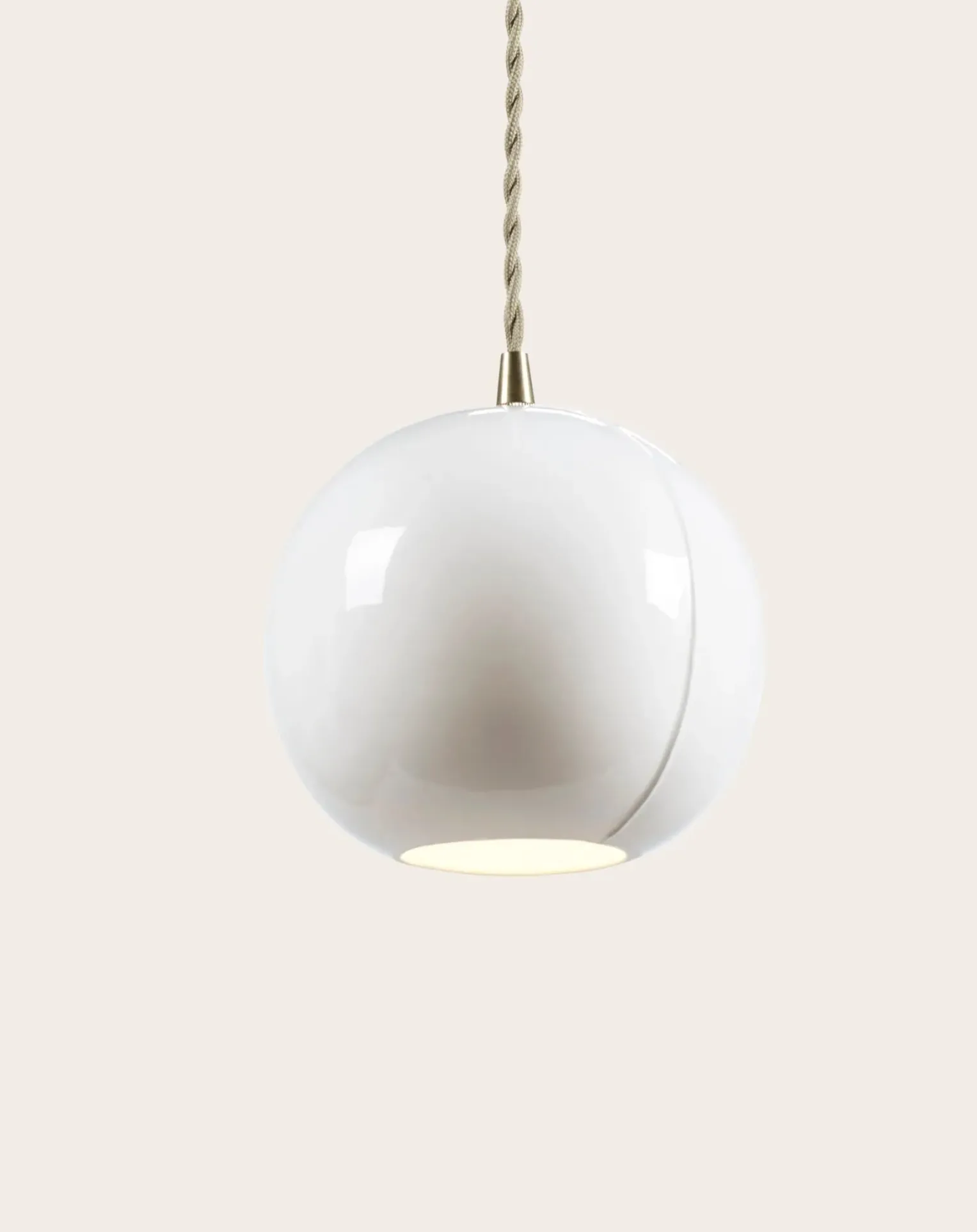 Cosmo porcelain hanging lamp, Anita Le Grelle