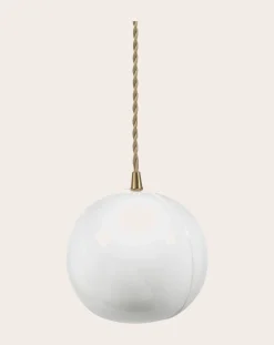 Cosmo porcelain hanging lamp, Anita Le Grelle