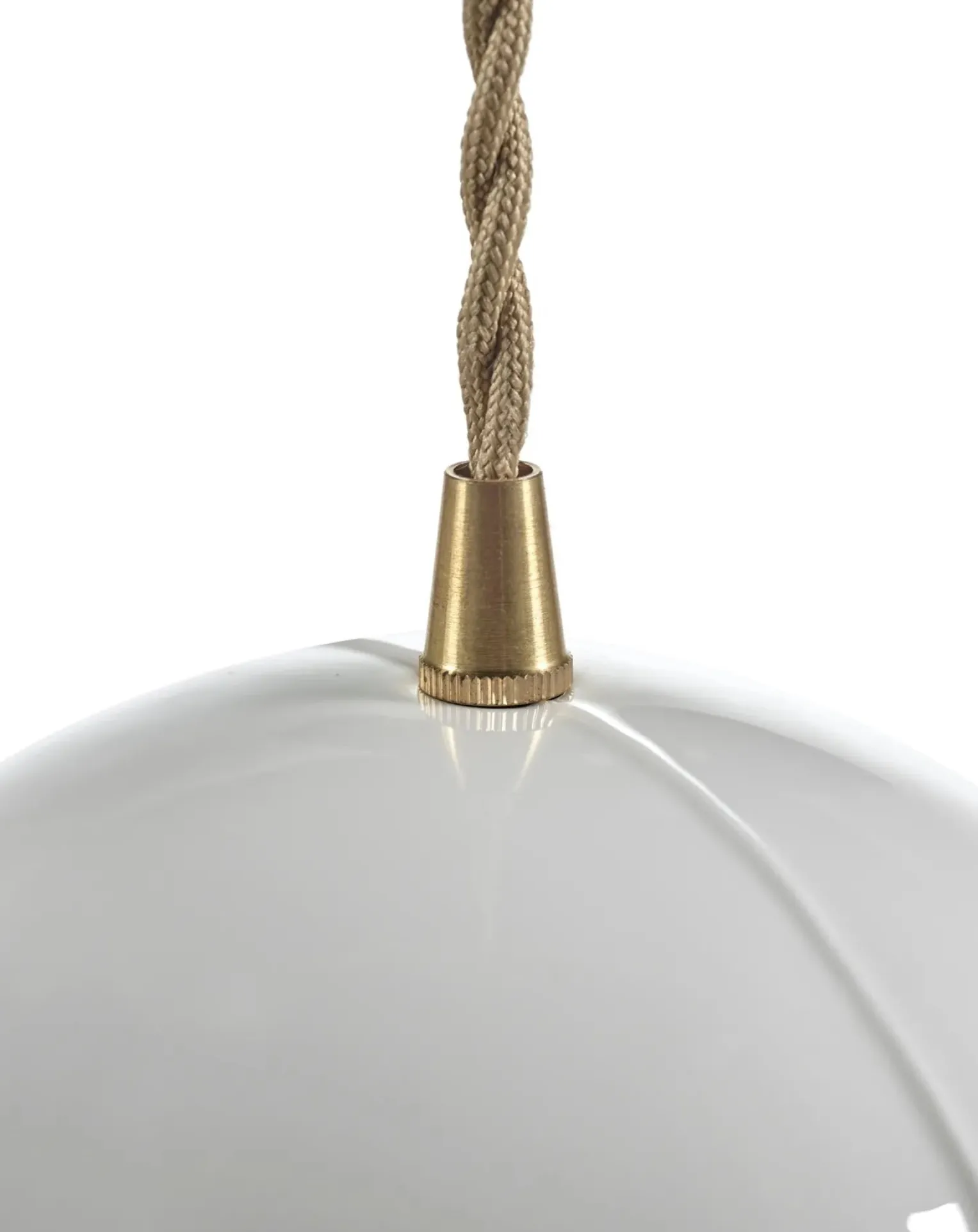 Cosmo porcelain hanging lamp, Anita Le Grelle