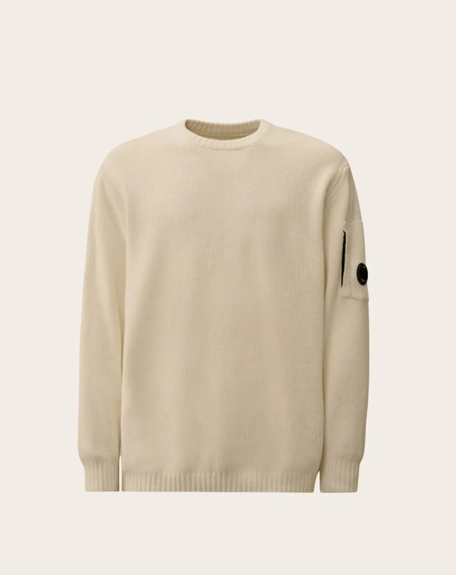 Cotton Chenille Crewneck Sweater