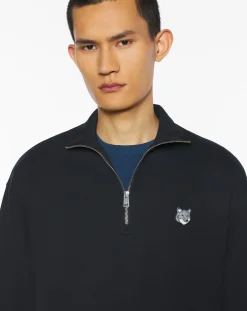 Cotton Comfort Half Zip Sweatshirt