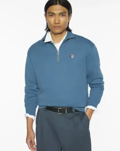 Cotton Comfort Half Zip Sweatshirt