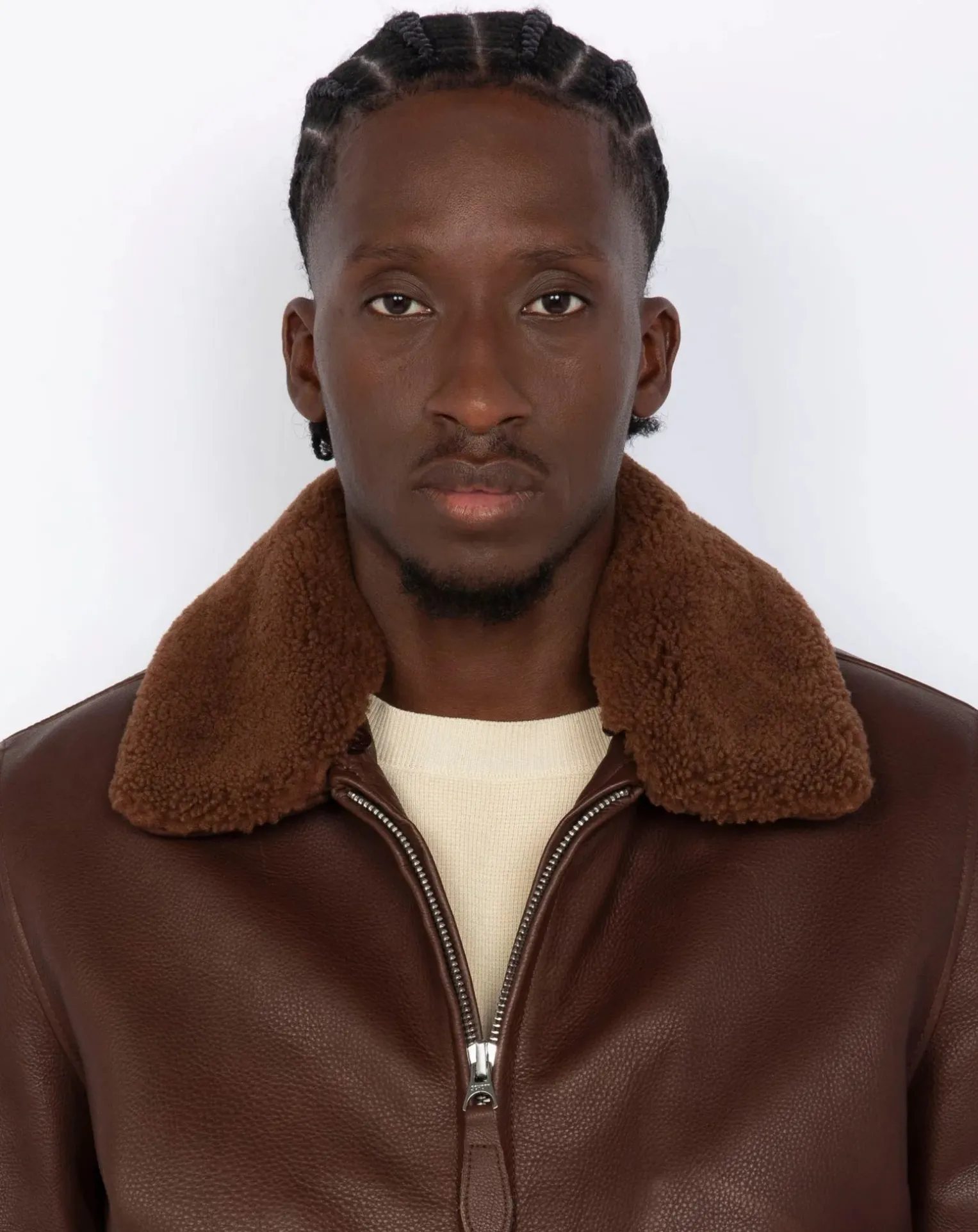 Cowhide Leather Pilot Jacket