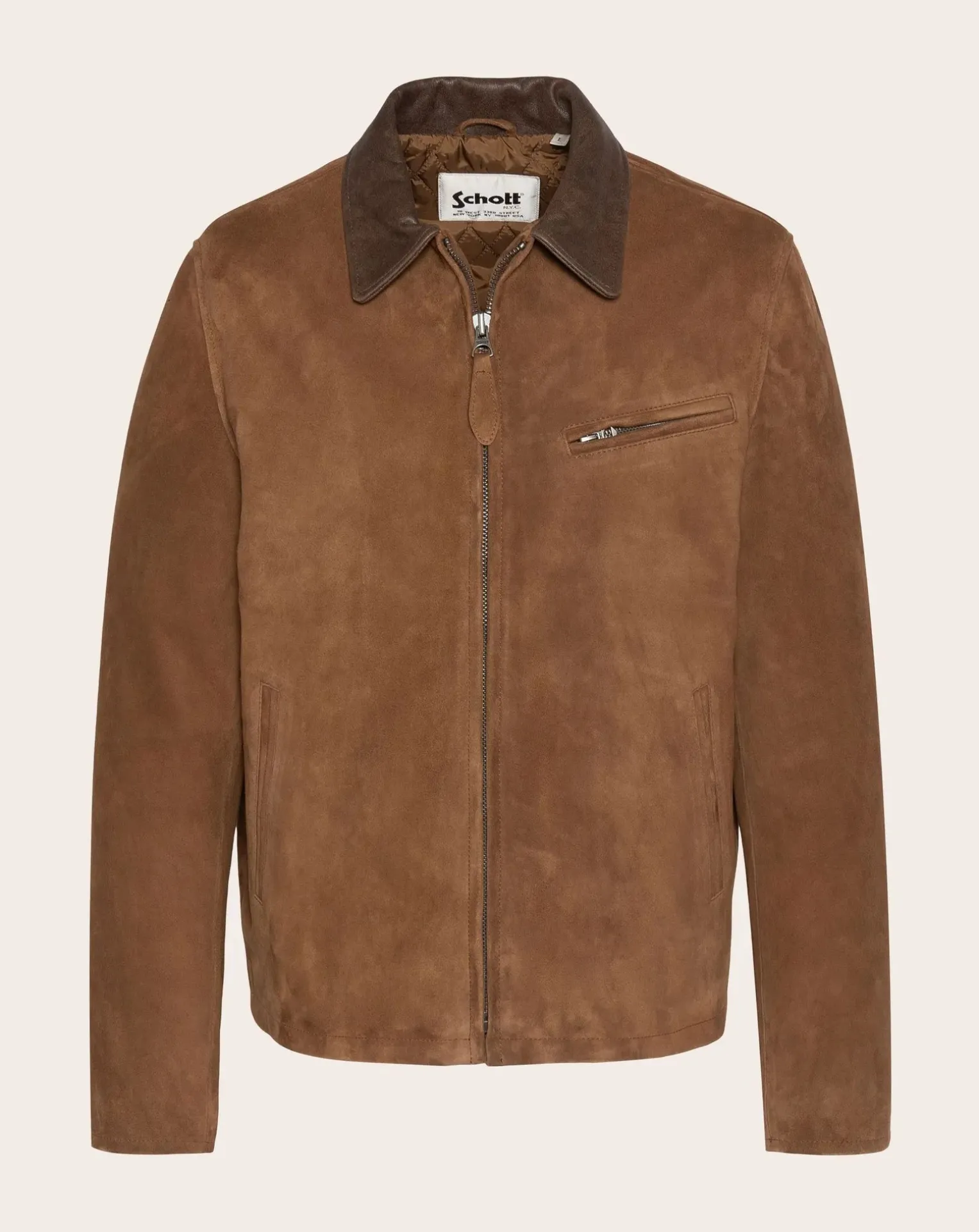 Cowhide Leather Worker Jacket