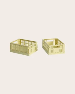 Crate collapsible crates - Set of 2
