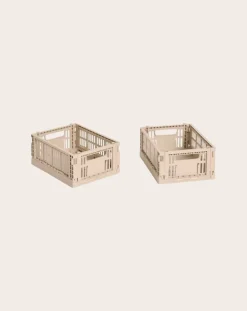 Crate collapsible crates - Set of 2