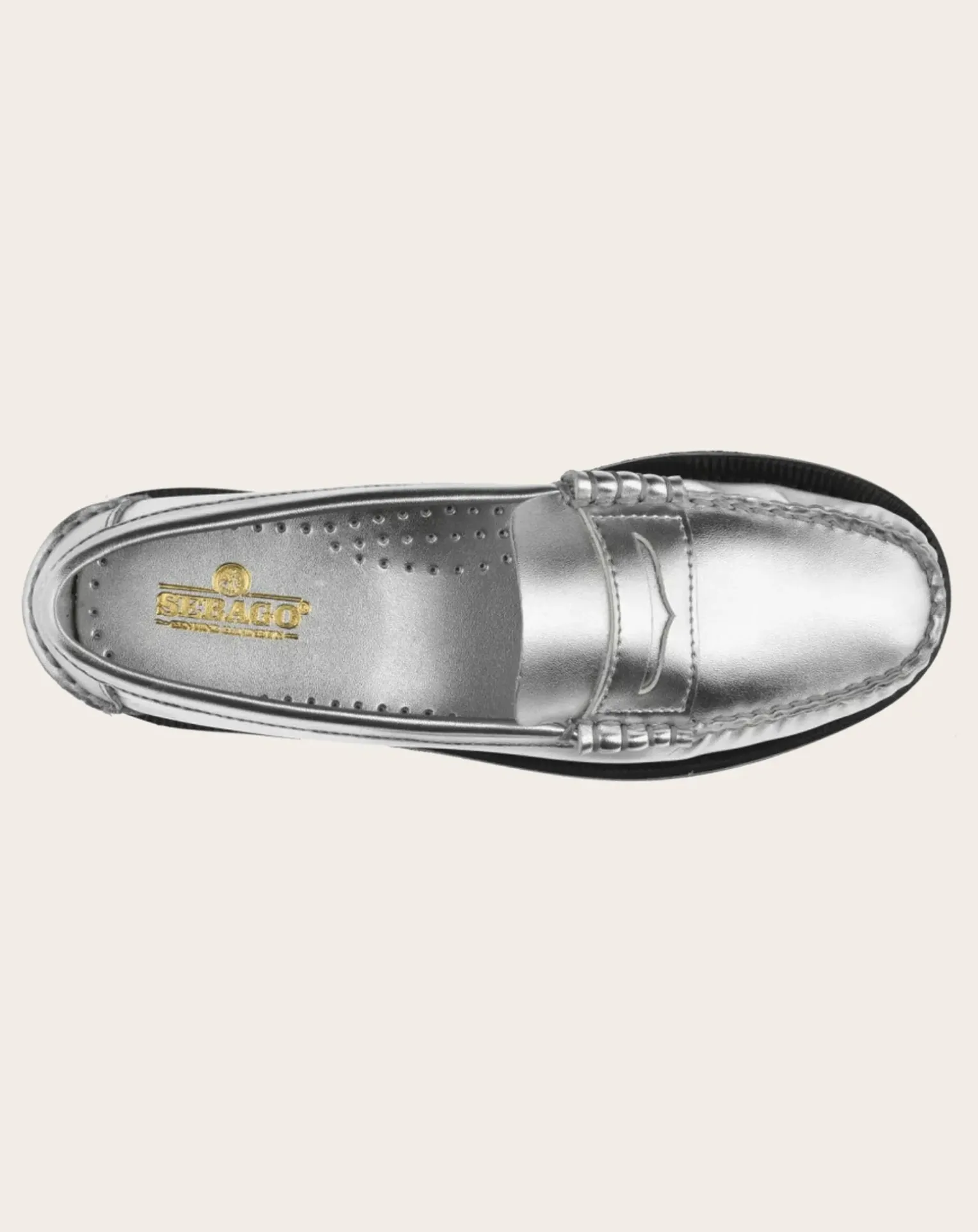 Dan Metallic Loafers