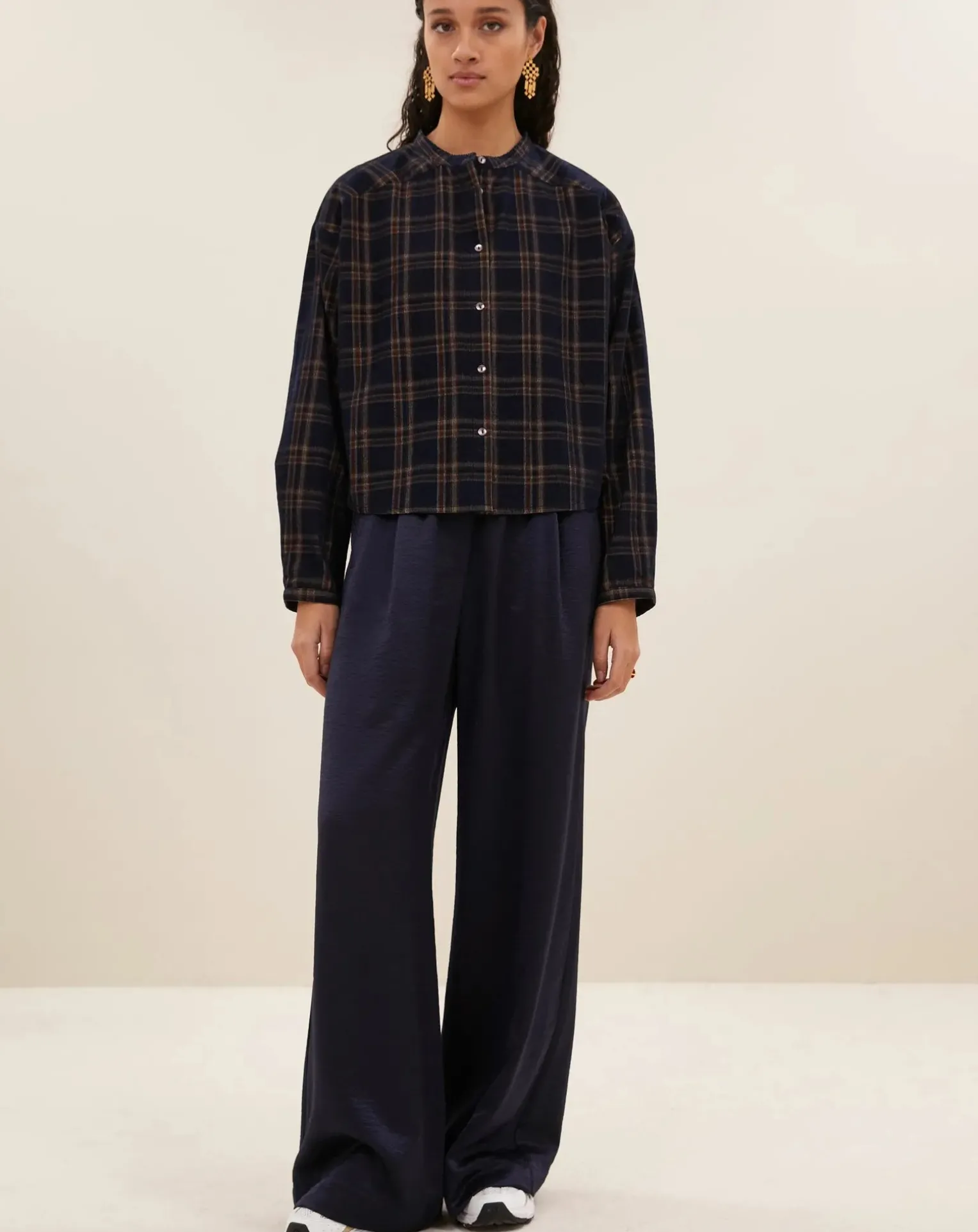 Dean Carreaux Blouse